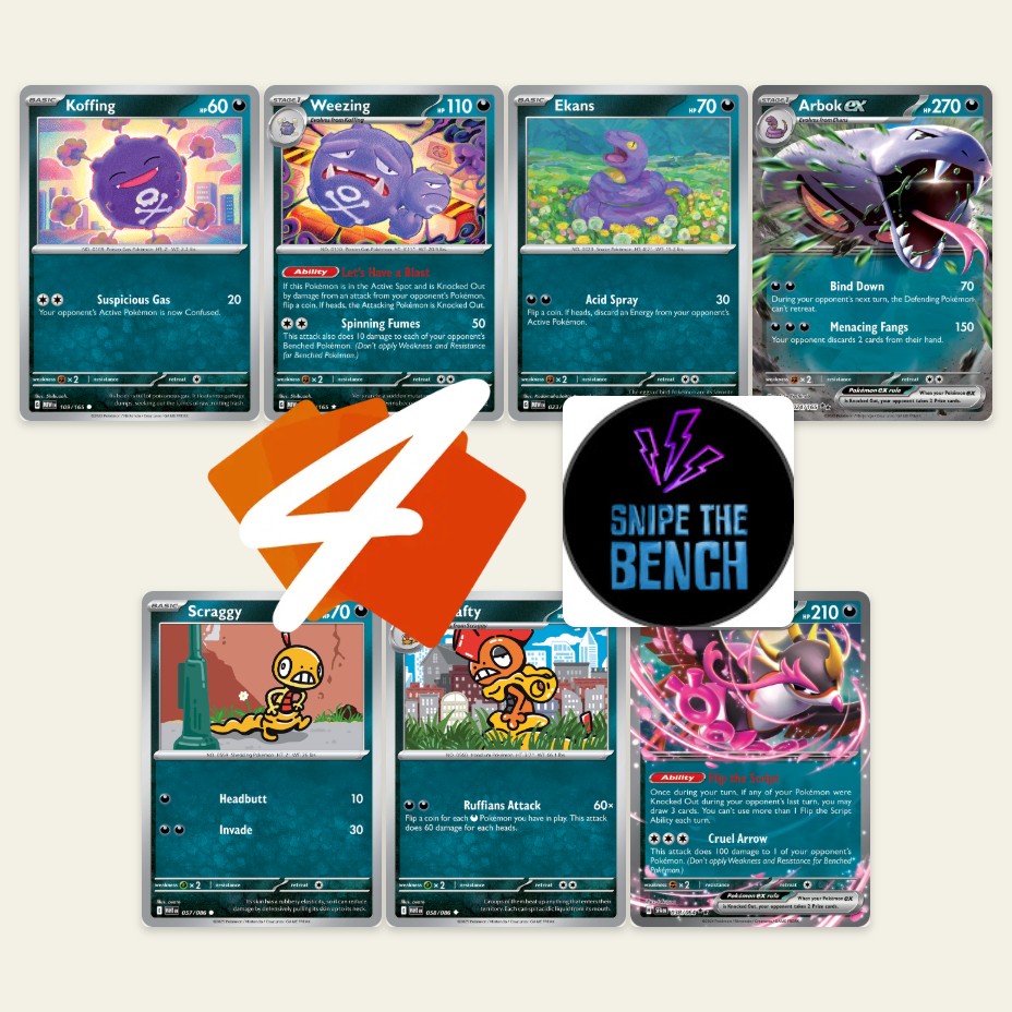 They’ll NEVER See This Coming! 😱 Scrafty & Weezing Deck in Pokémon TCG Live